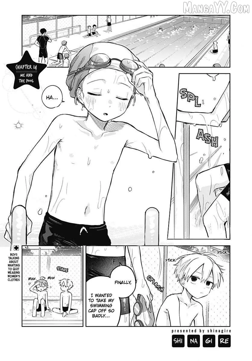 Josou Danshi wa Skirt wo Nugitai! Chapter 14 page 1 - 