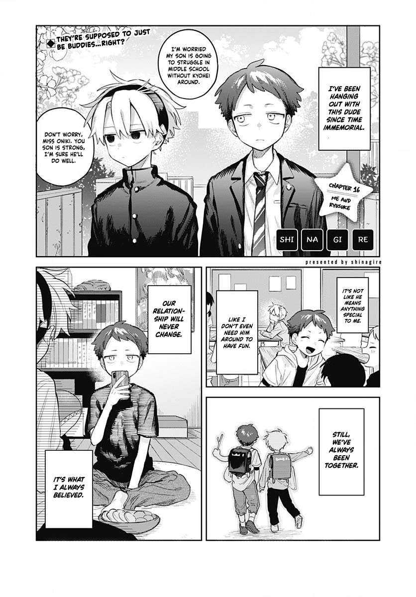Josou Danshi wa Skirt wo Nugitai! Chapter 16 page 1 - 