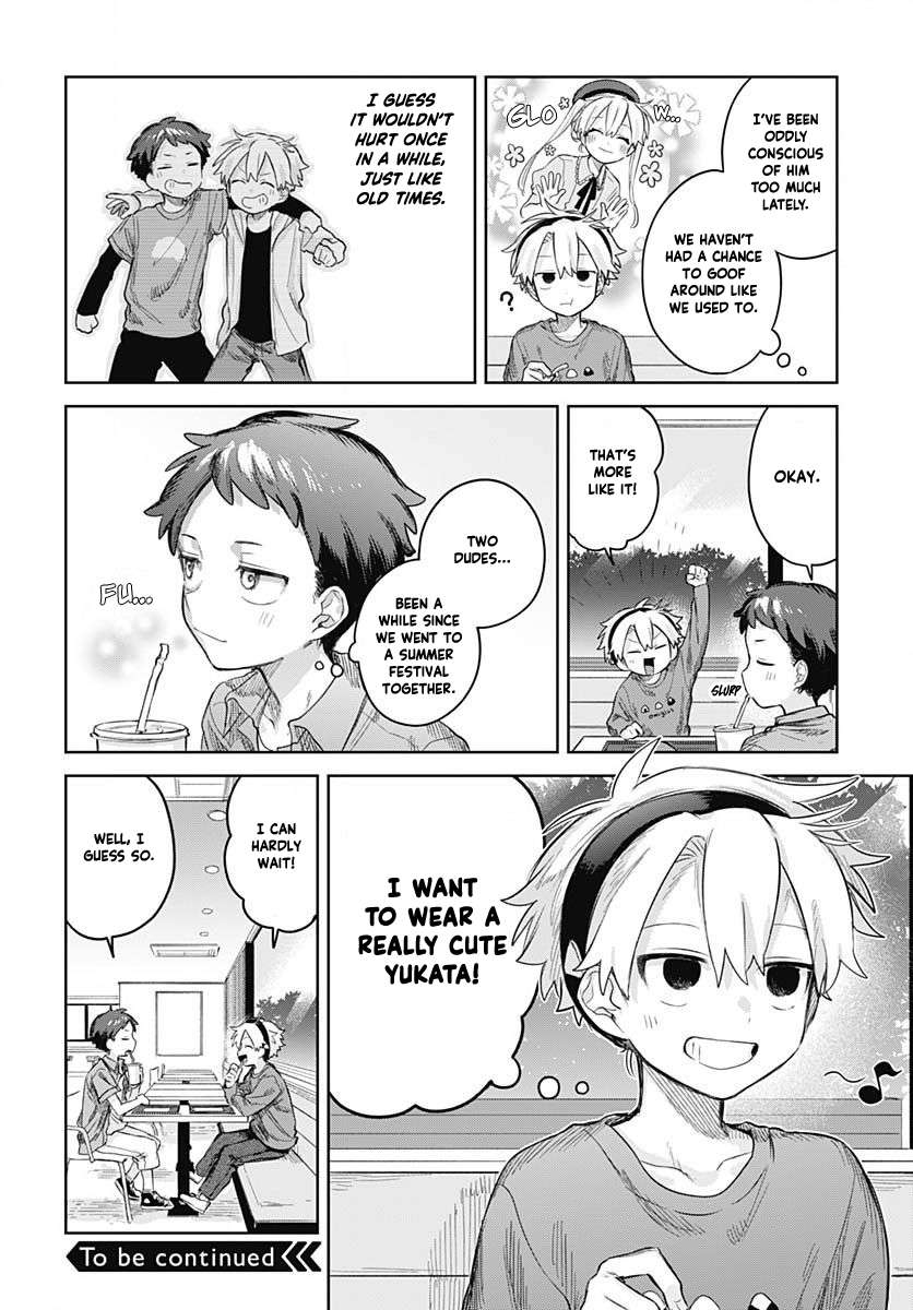 Josou Danshi wa Skirt wo Nugitai! Chapter 16 page 12 - 