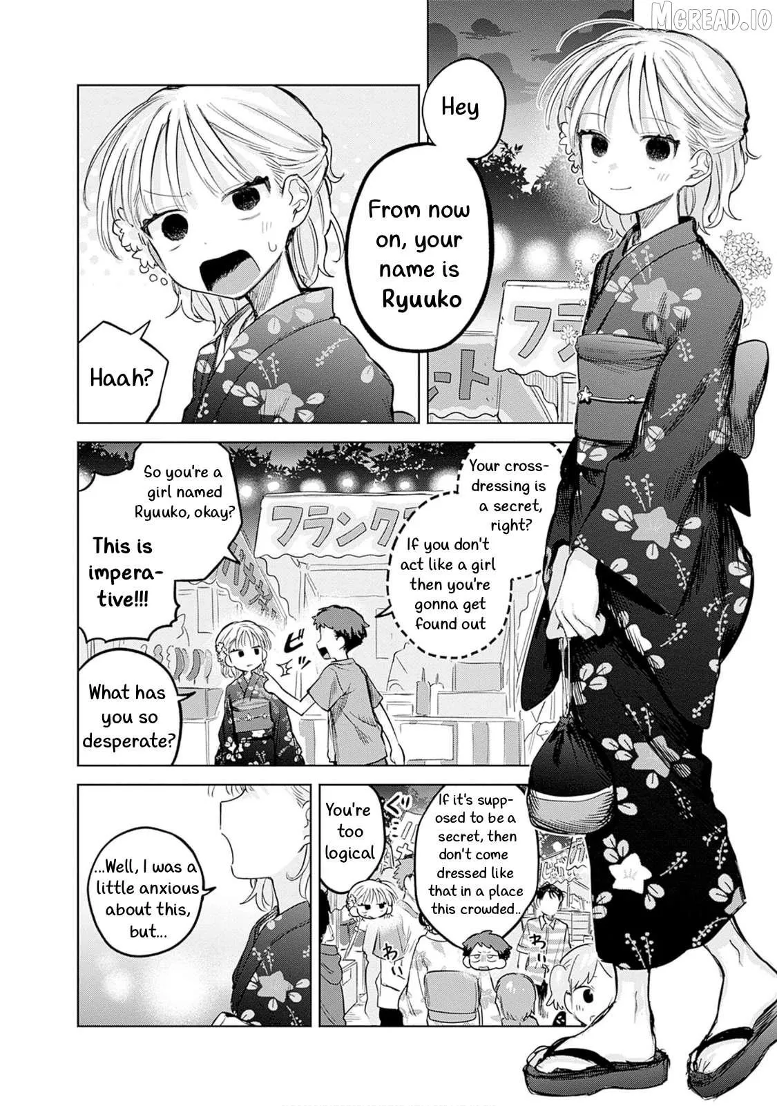 Josou Danshi wa Skirt wo Nugitai! Chapter 18 page 4 - 