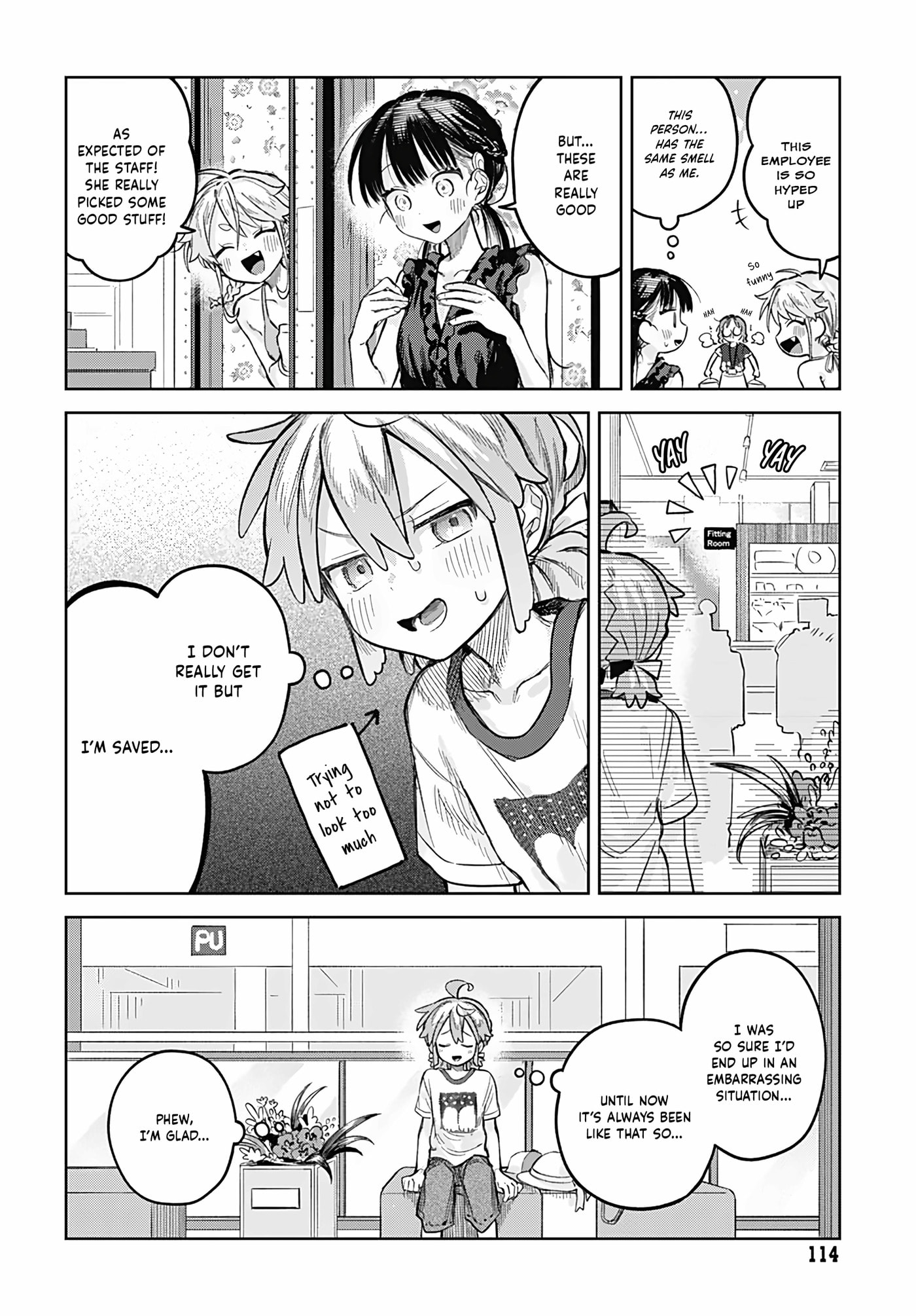 Josou Danshi wa Skirt wo Nugitai! Chapter 20 page 14 - 