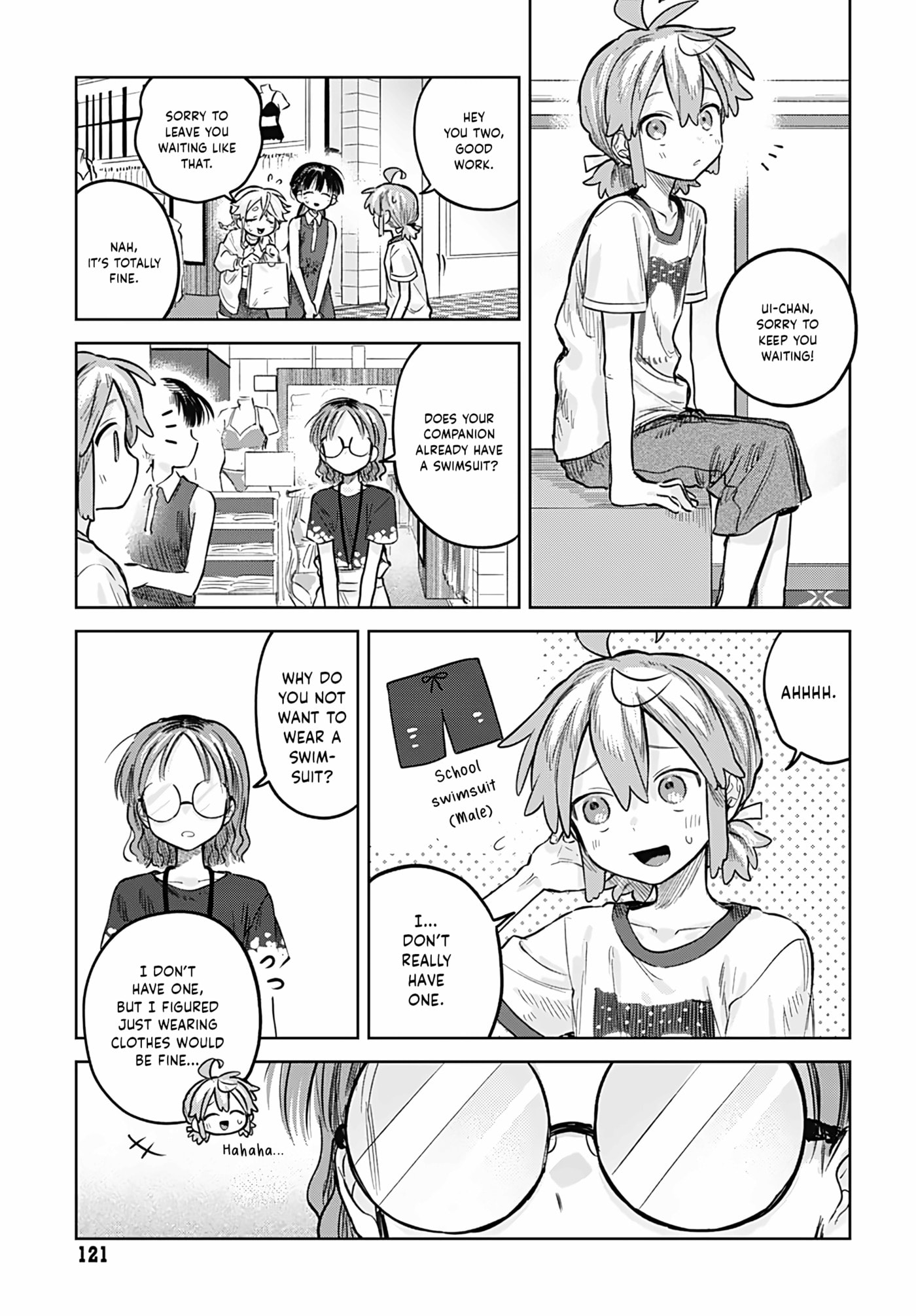 Josou Danshi wa Skirt wo Nugitai! Chapter 20 page 21 - 