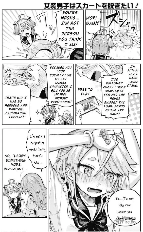 Josou Danshi wa Skirt wo Nugitai! Chapter 4 page 25 - 