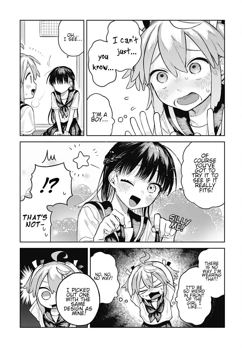 Josou Danshi wa Skirt wo Nugitai! Chapter 5 page 4 - 