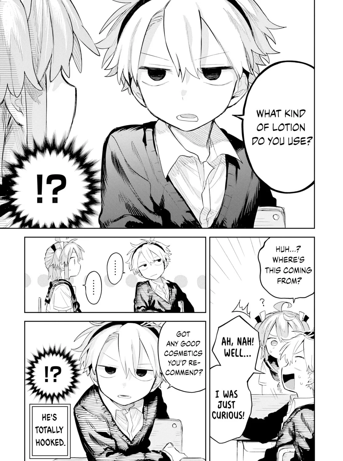 Josou Danshi wa Skirt wo Nugitai! Chapter 8 page 51 - 