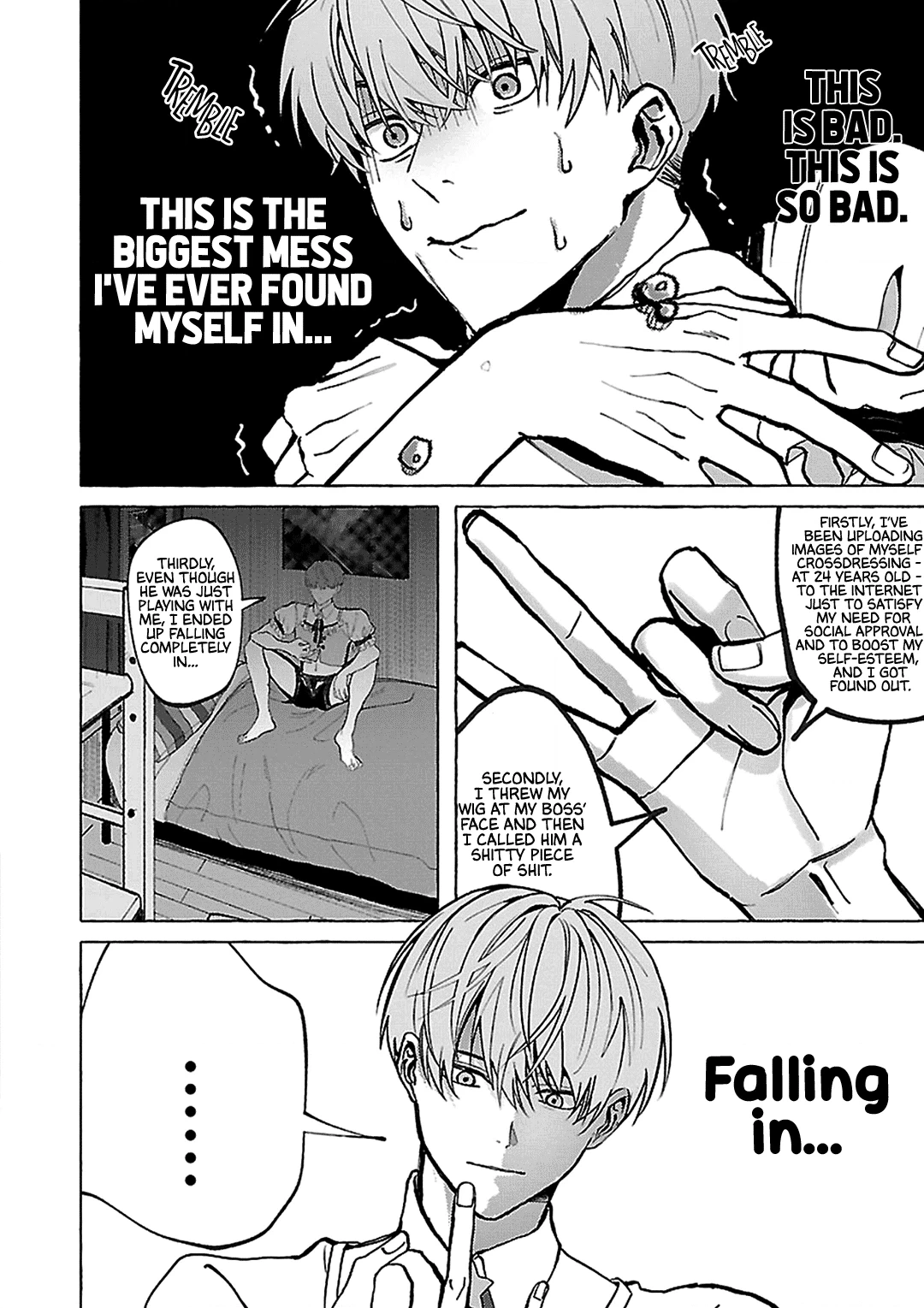 Josou Layer ga Joushi ni Baretara Shinuru Chapter 3 page 4 - 