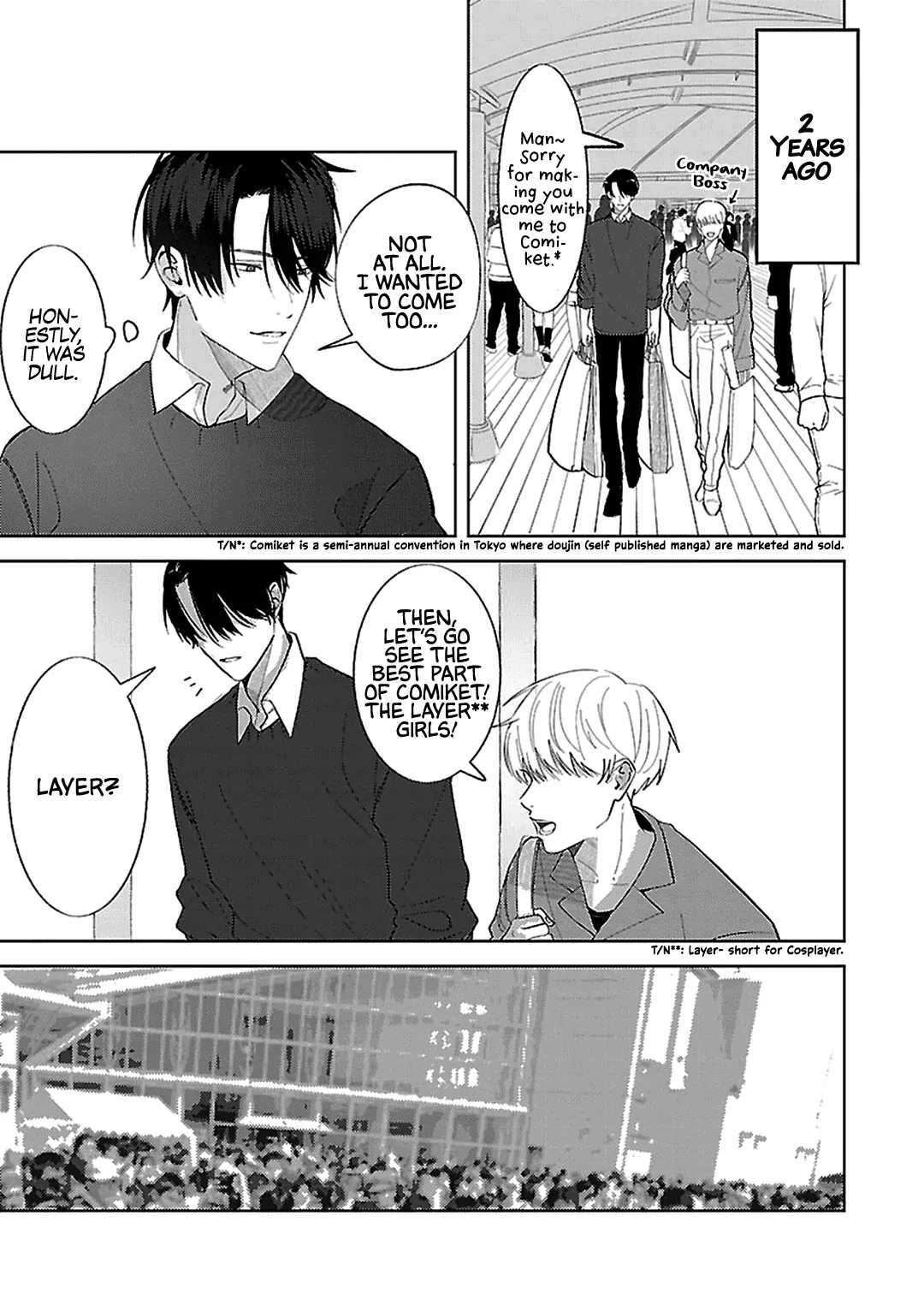 Josou Layer ga Joushi ni Baretara Shinuru Chapter 5 page 5 - 