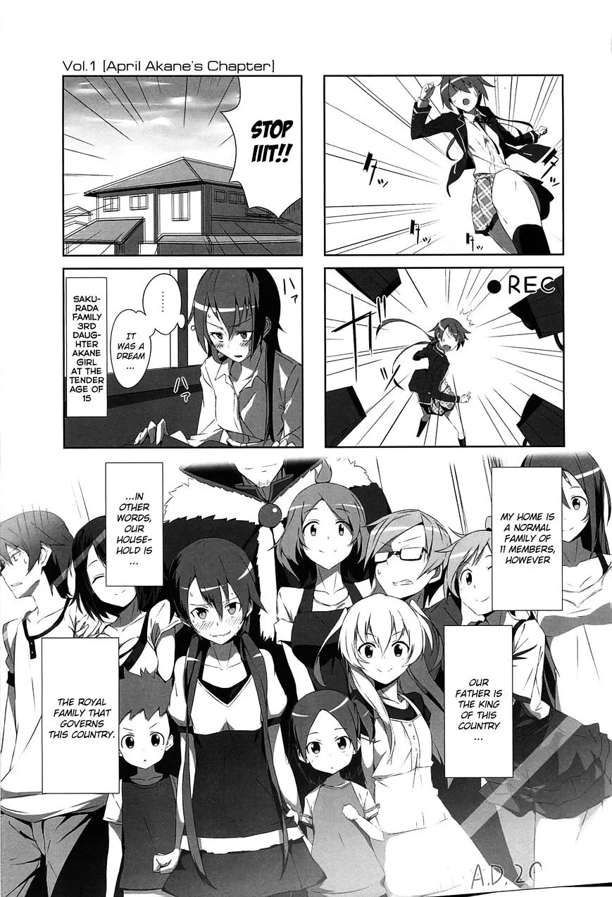 Joukamachi no Dandelion Chapter 1 page 12 - 