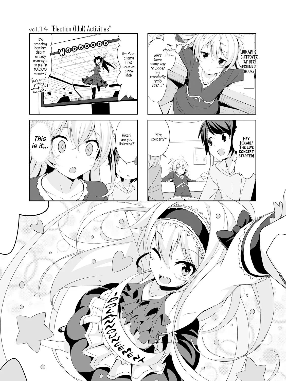 Joukamachi no Dandelion Chapter 14.1 page 1 - 