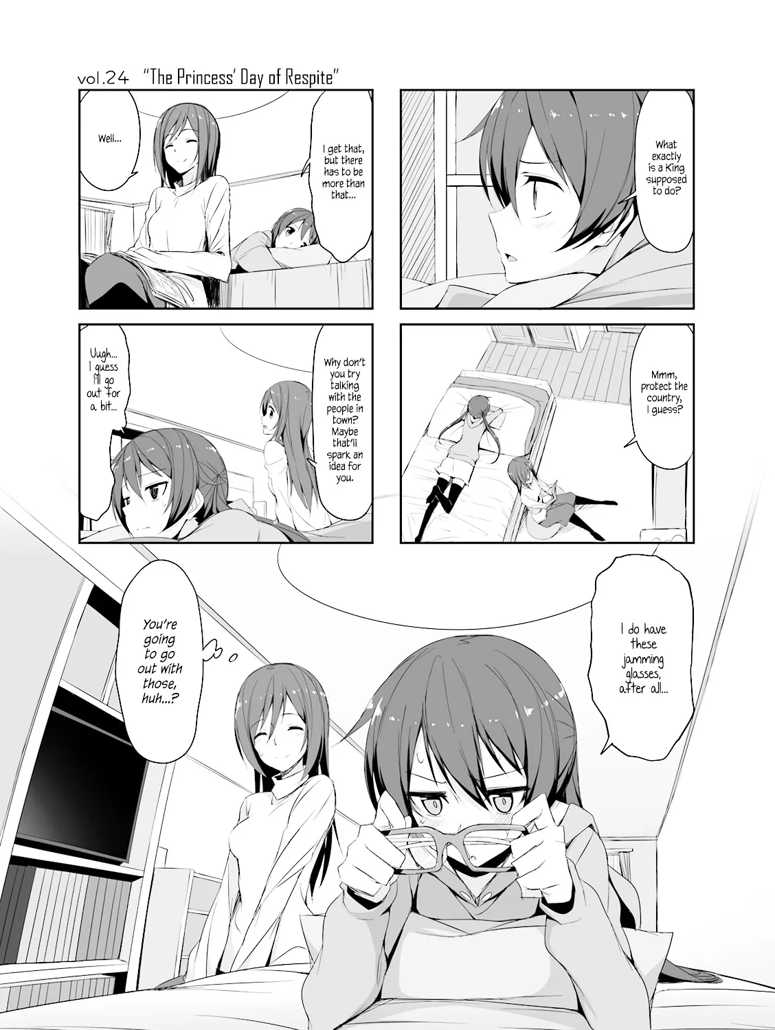 Joukamachi no Dandelion Chapter 24 page 1 - 