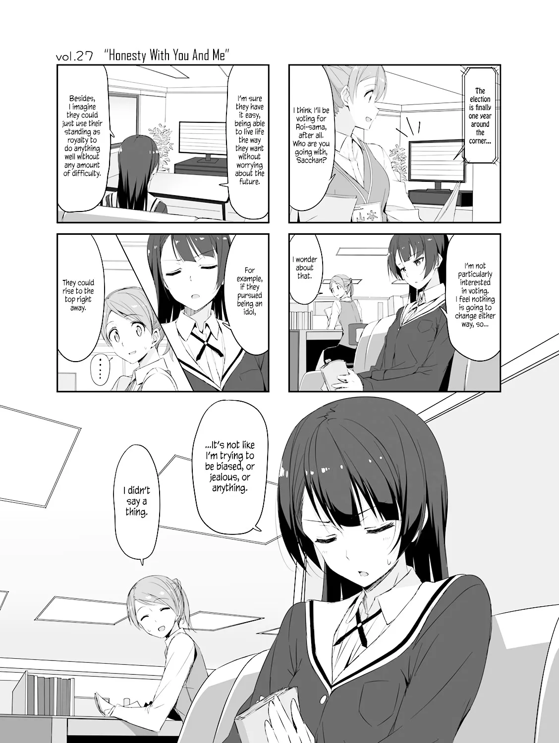 Joukamachi no Dandelion Chapter 27 page 1 - 