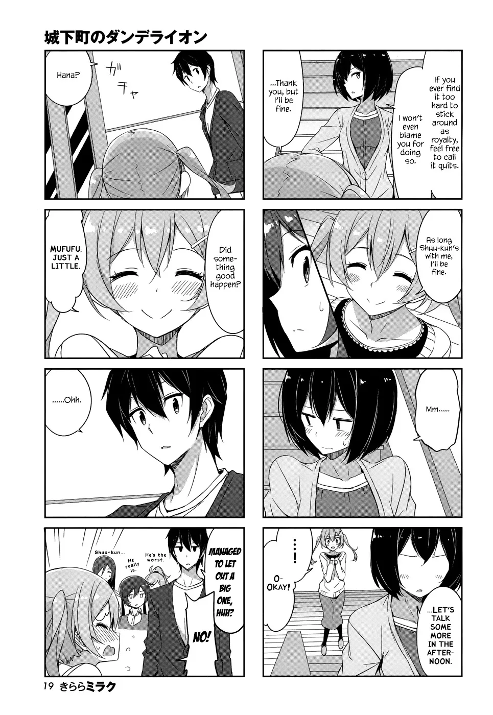 Joukamachi no Dandelion Chapter 31 page 11 - 