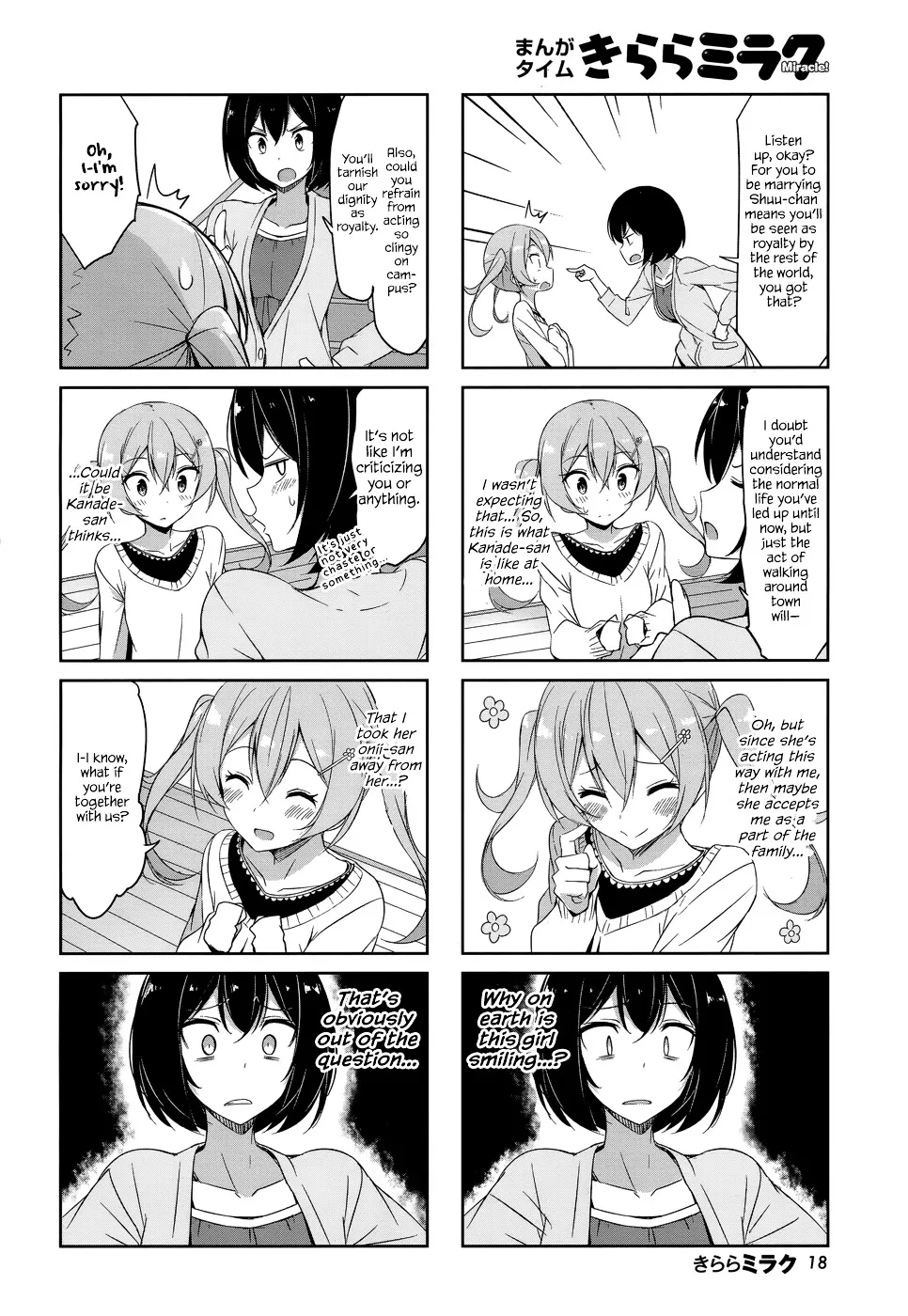 Joukamachi no Dandelion Chapter 31 page 10 - 