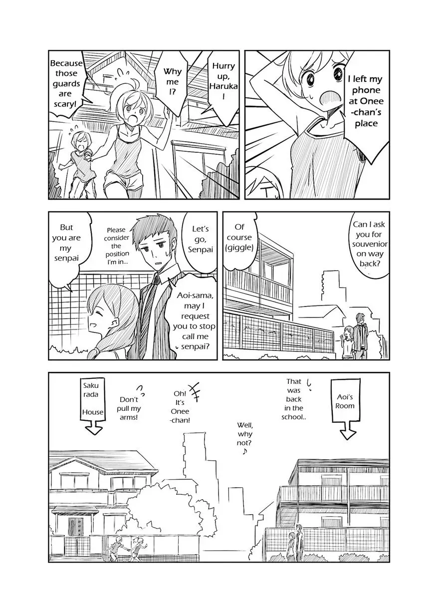 Joukamachi no Dandelion Chapter 40.5 page 9 - 