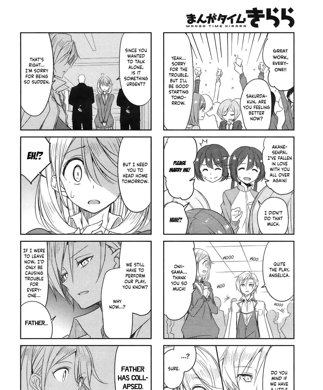 Joukamachi no Dandelion Chapter 47 page 19 - 