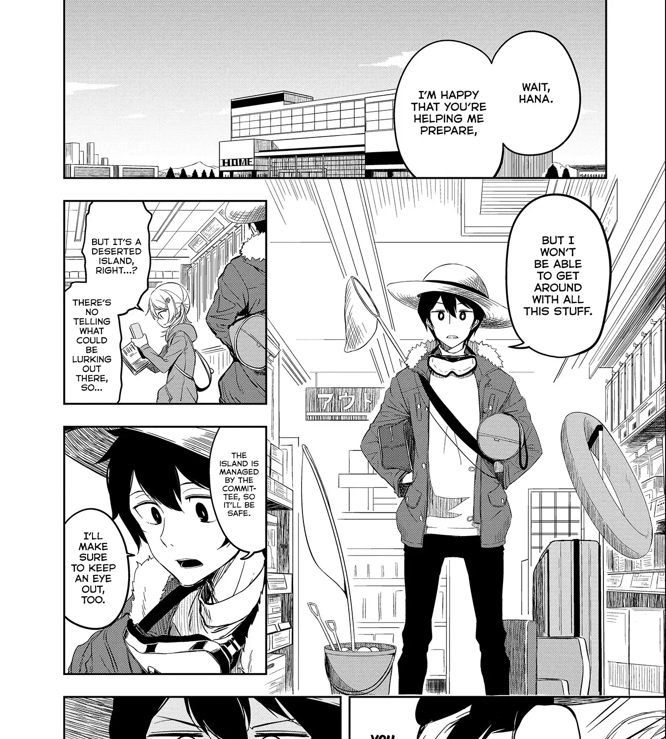 Joukamachi no Dandelion Chapter 53 page 35 - 