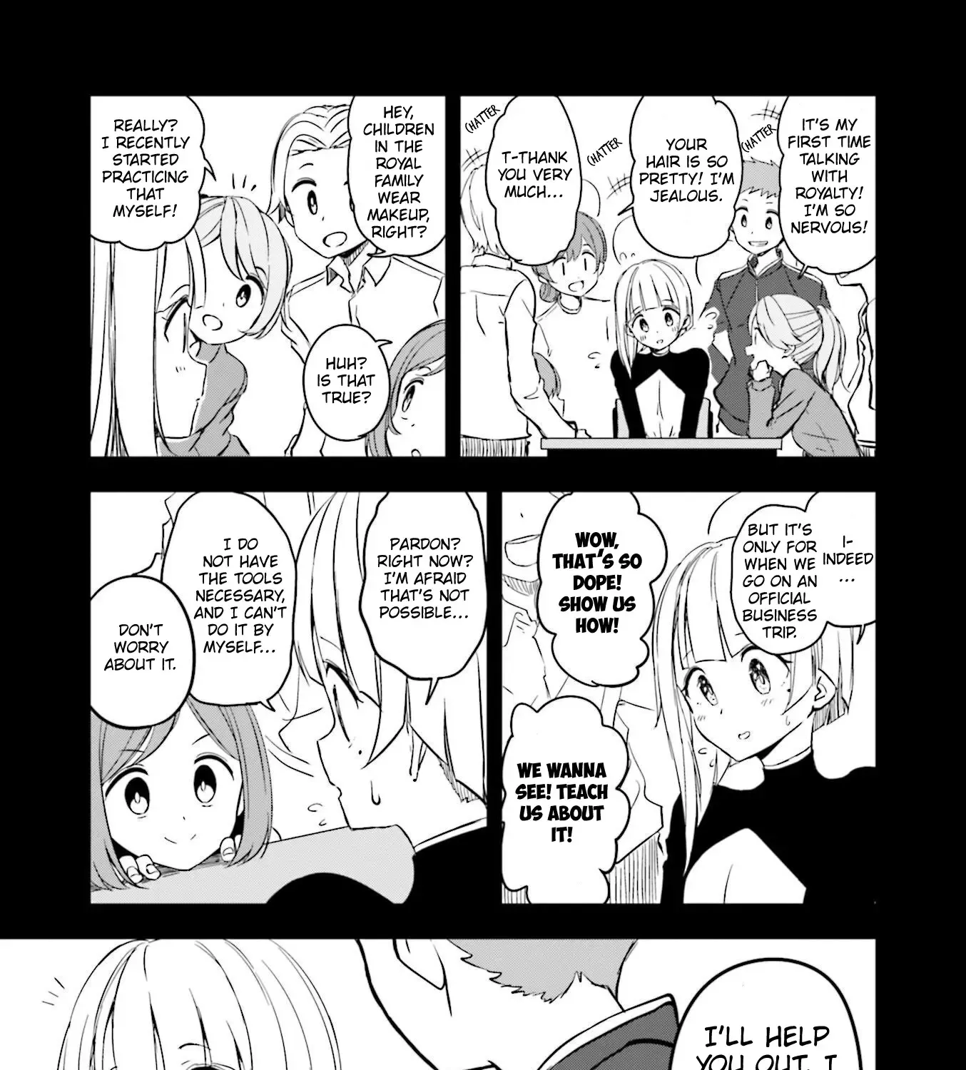 Joukamachi no Dandelion Chapter 58 page 15 - 