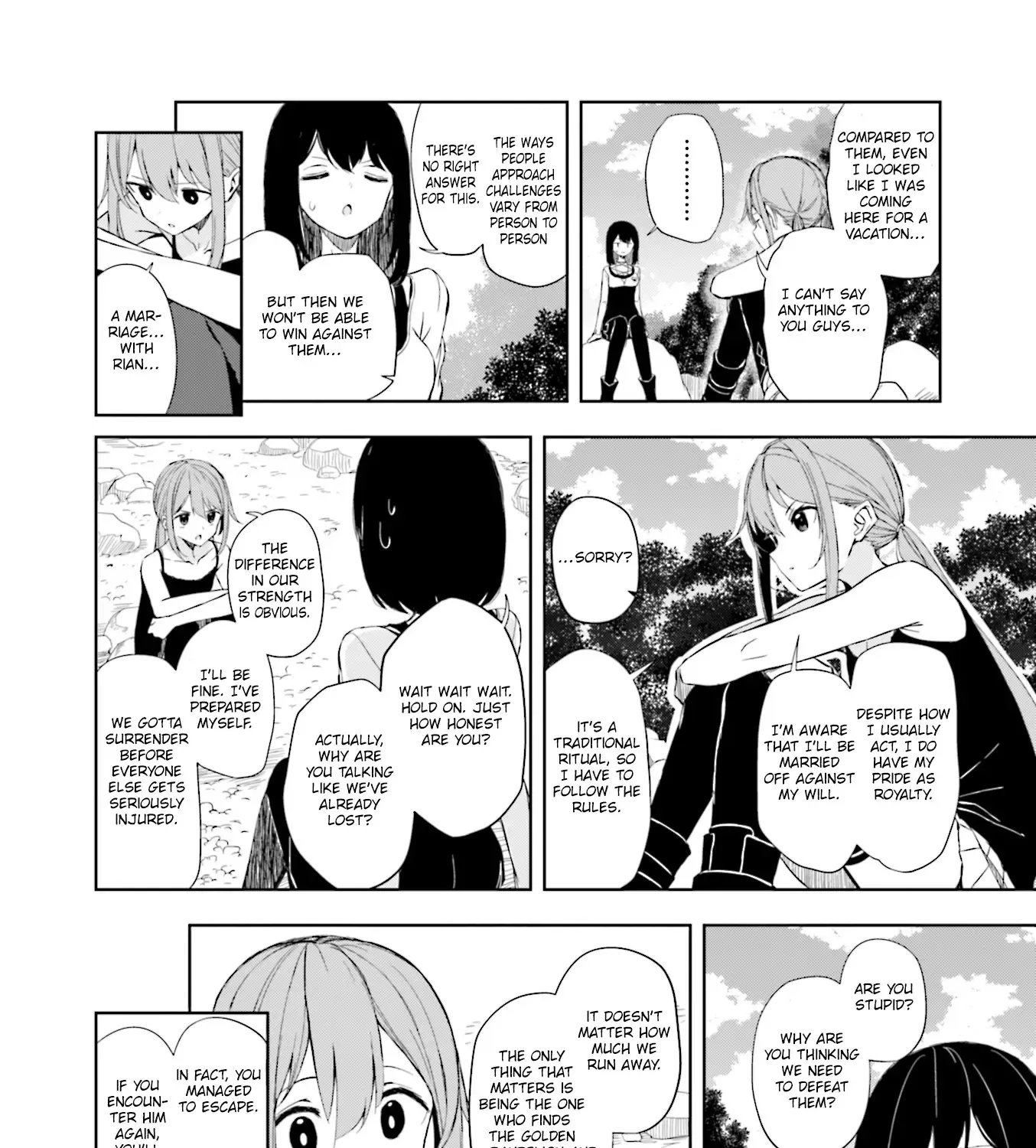 Joukamachi no Dandelion Chapter 61 page 21 - 