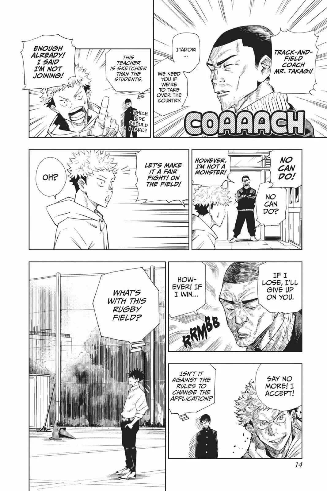 Jujutsu Kaisen (00) Chapter 1 page 14 - 