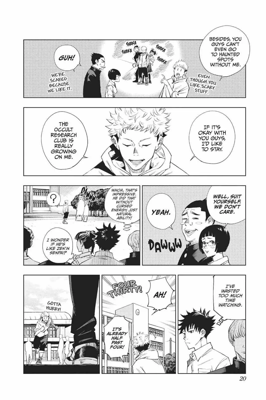 Jujutsu Kaisen (00) Chapter 1 page 20 - 