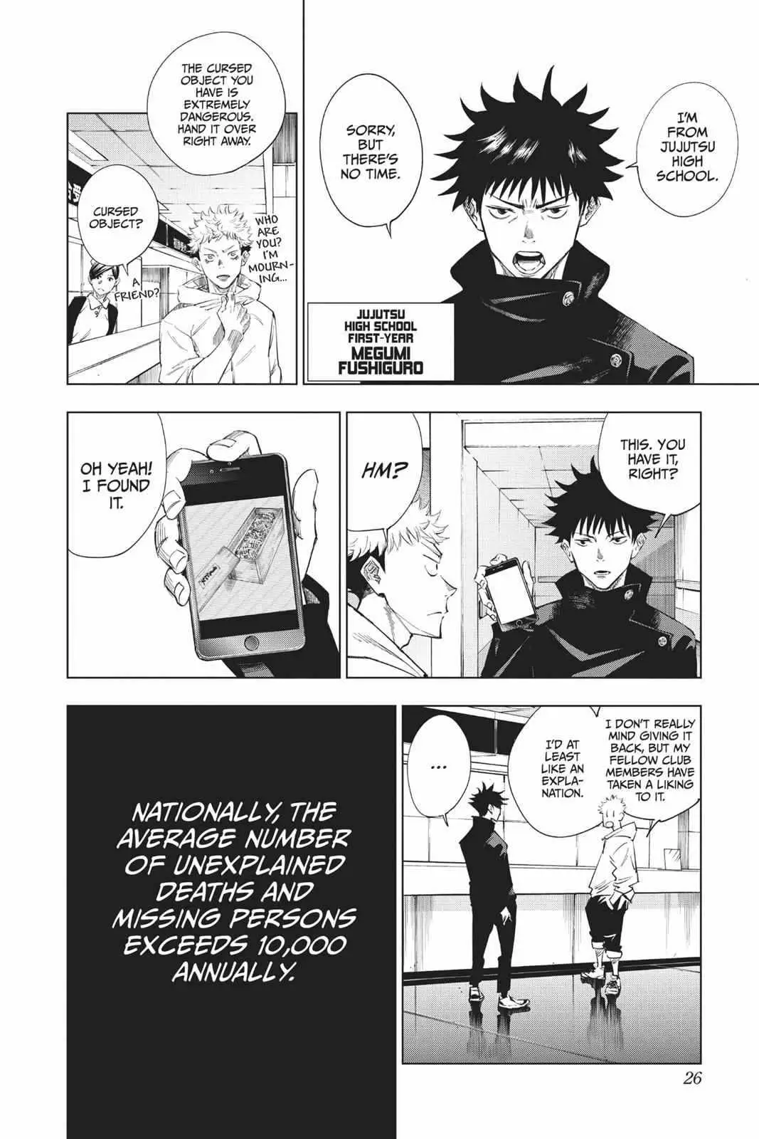 Jujutsu Kaisen (00) Chapter 1 page 26 - 