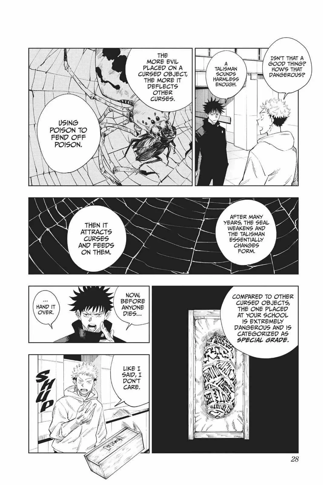 Jujutsu Kaisen (00) Chapter 1 page 28 - 