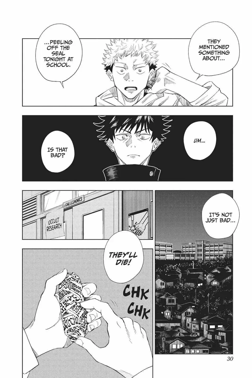 Jujutsu Kaisen (00) Chapter 1 page 30 - 