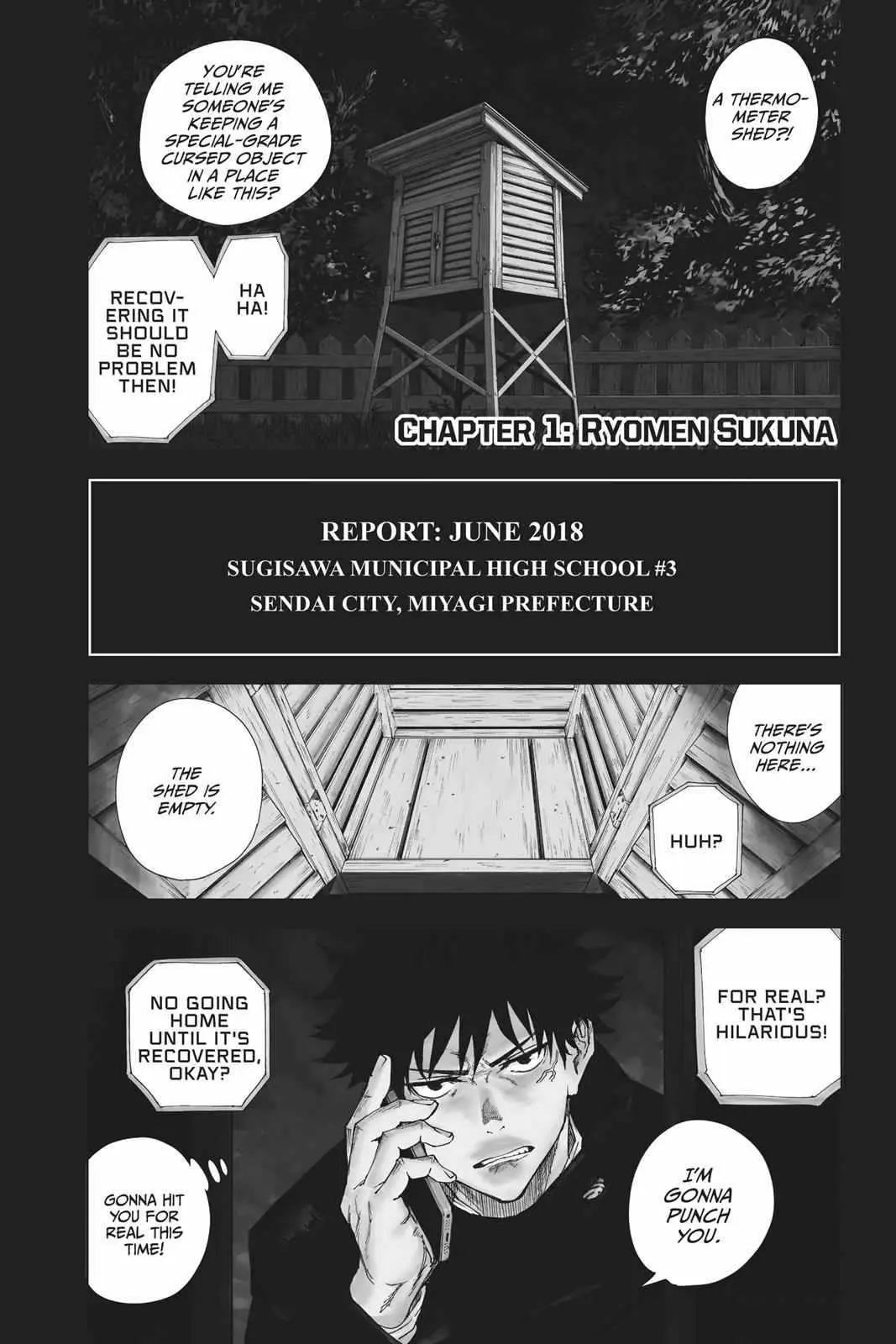 Jujutsu Kaisen (00) Chapter 1 page 6 - 