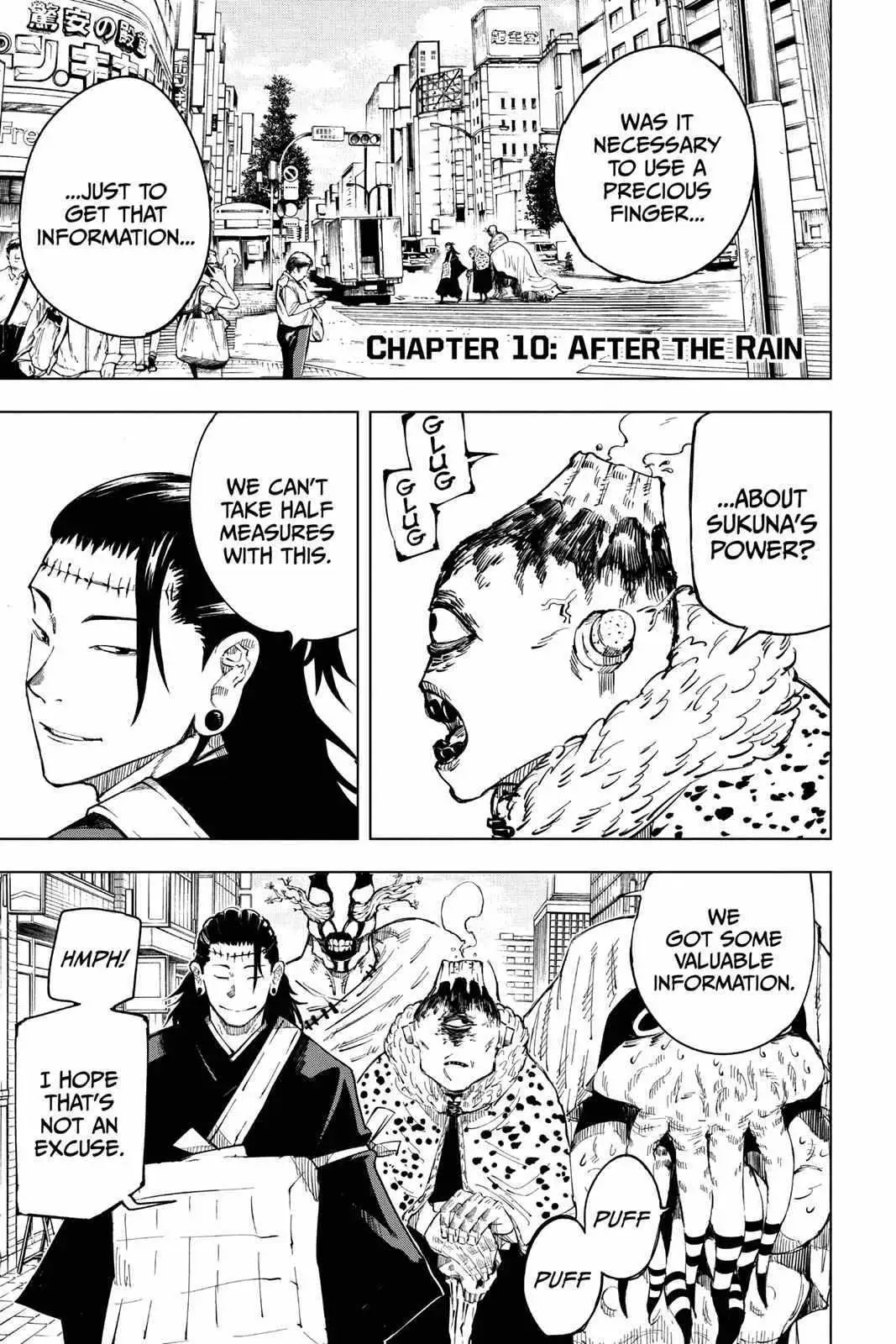 Jujutsu Kaisen (00) Chapter 10 page 1 - 