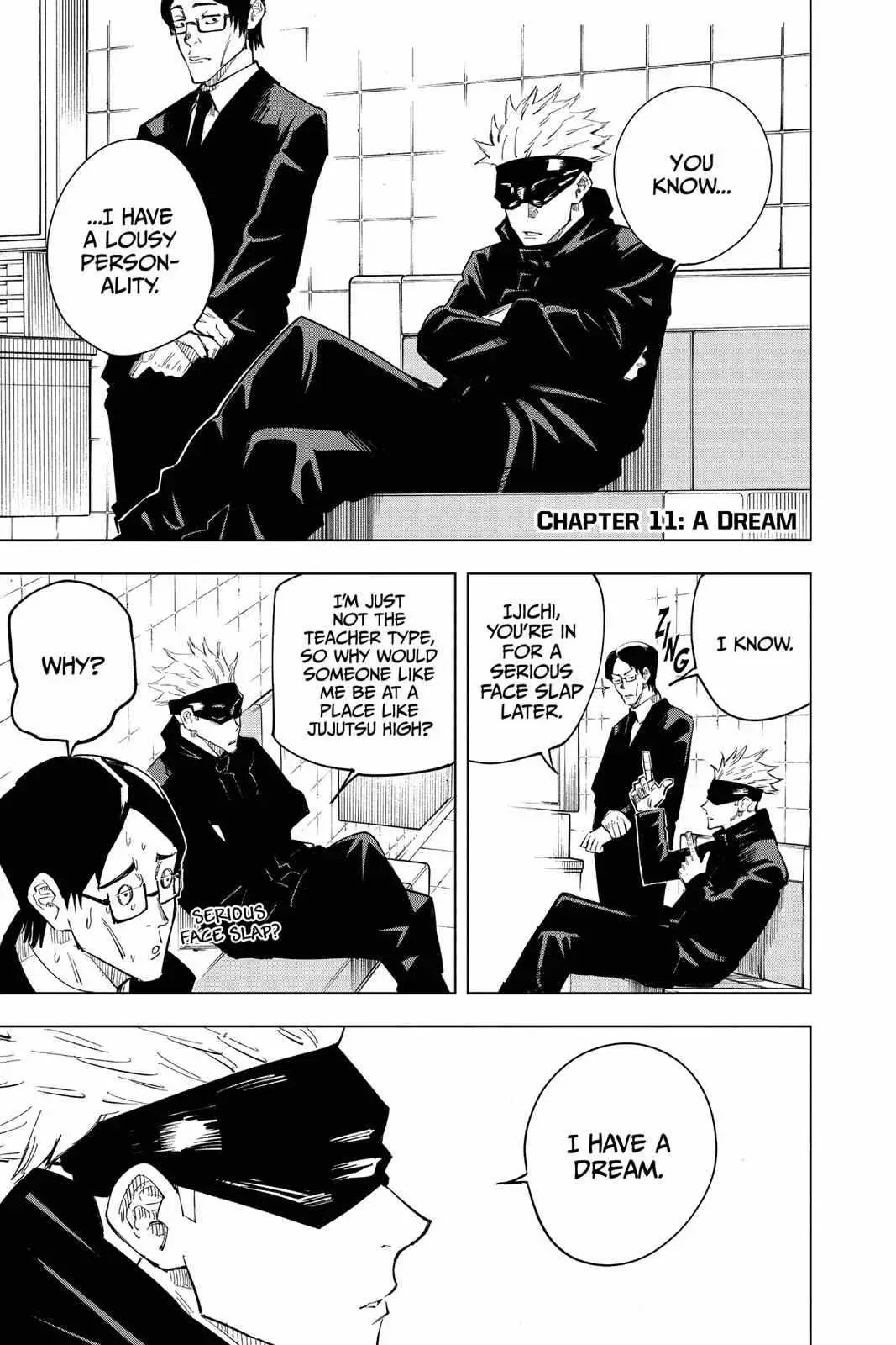 Jujutsu Kaisen (00) Chapter 11 page 1 - 