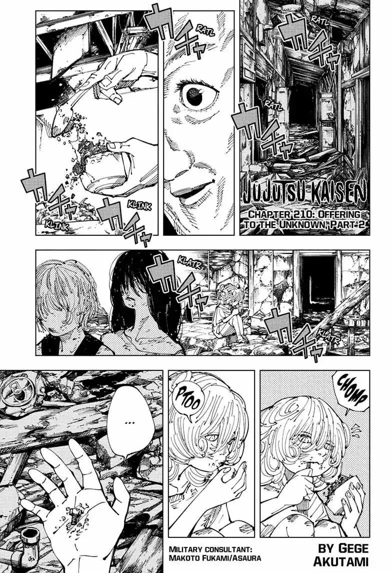 Jujutsu Kaisen (00) Chapter 210 page 2 - 