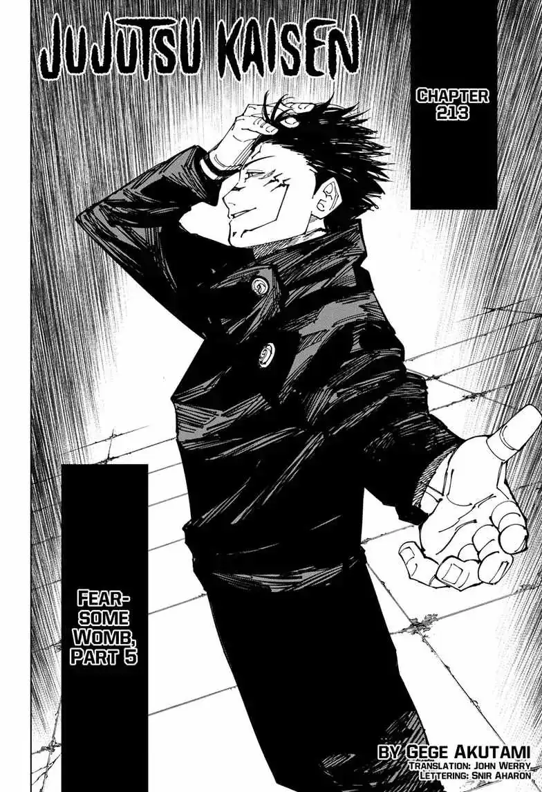 Jujutsu Kaisen (00) Chapter 213 page 3 - 