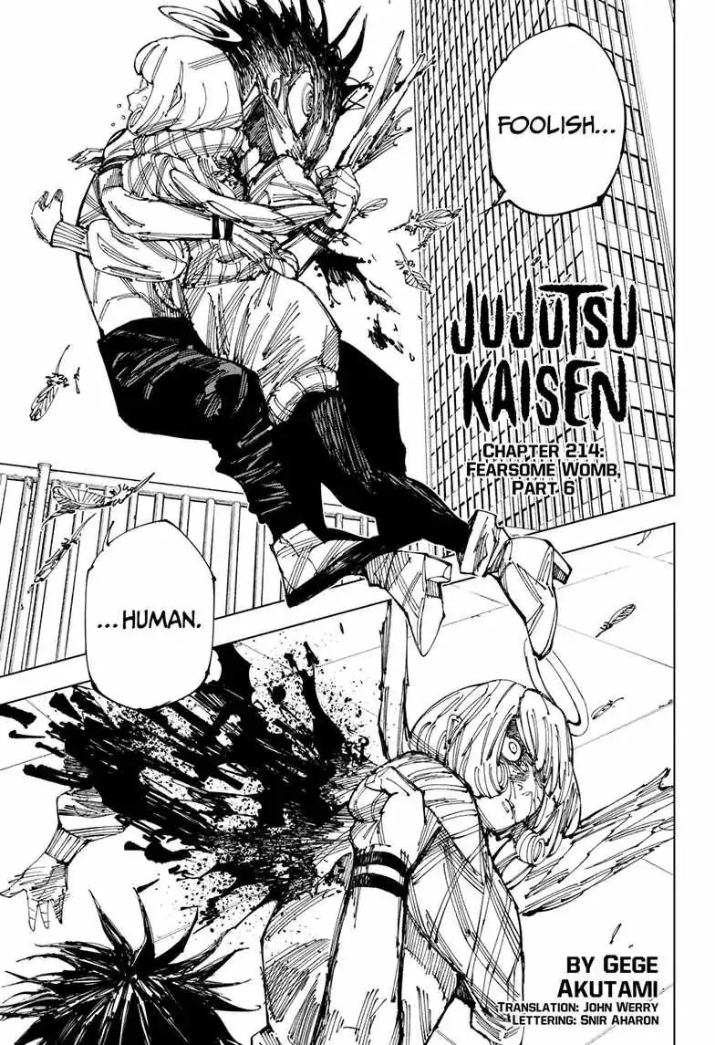 Jujutsu Kaisen (00) Chapter 214 page 2 - 