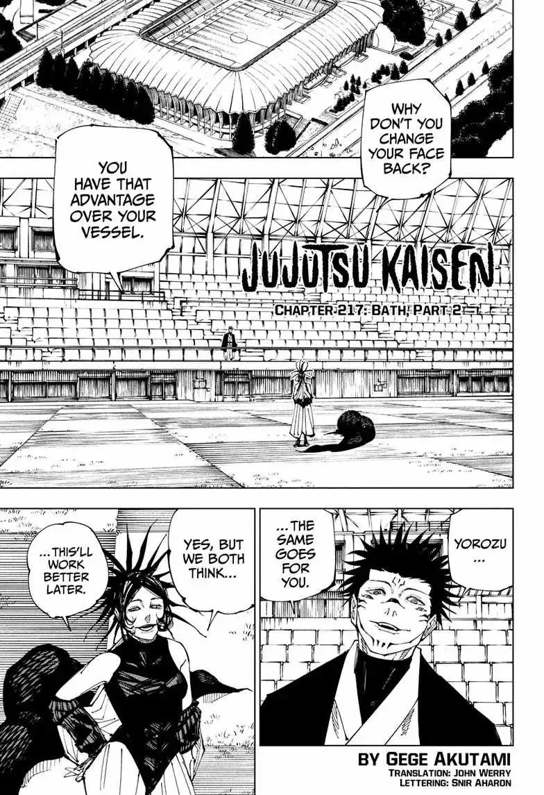Jujutsu Kaisen (00) Chapter 217 page 2 - 
