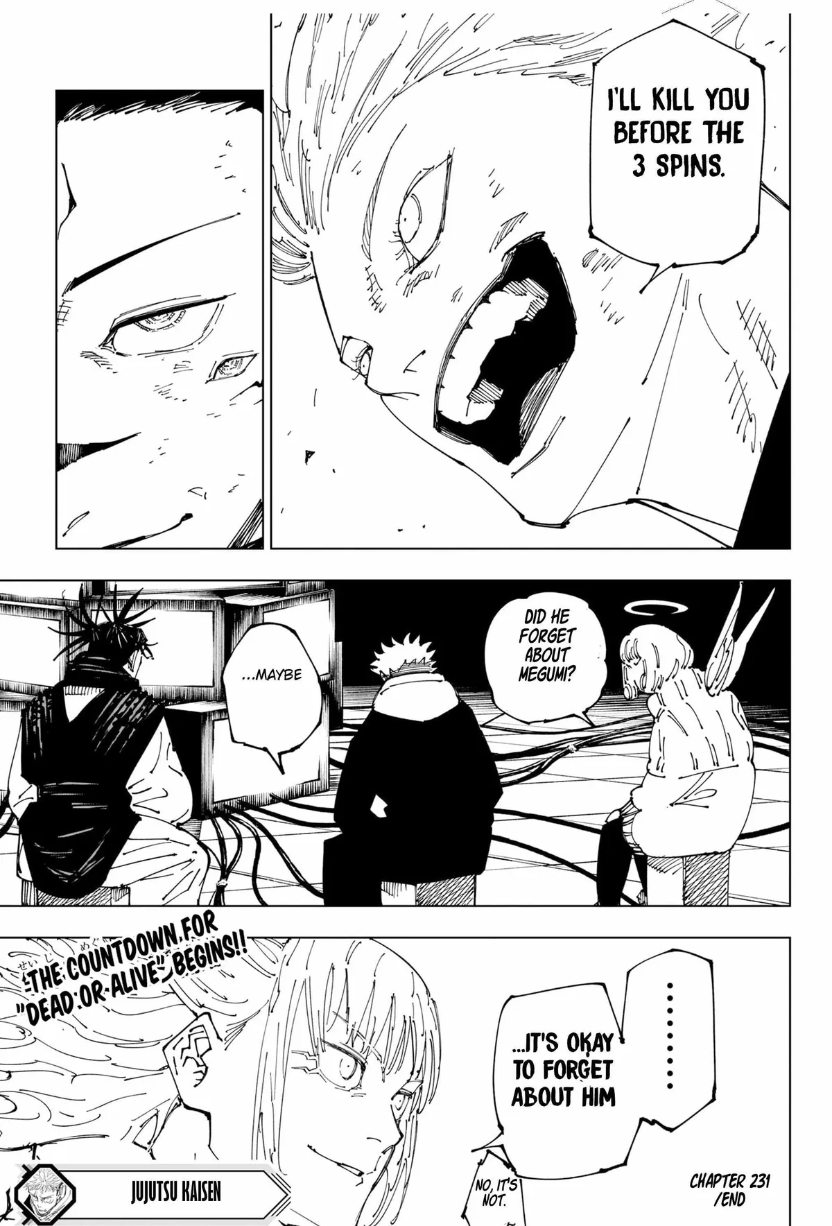 Jujutsu Kaisen (00) Chapter 231 page 19 - 