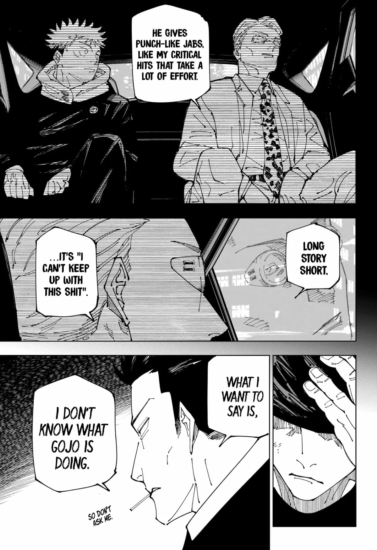 Jujutsu Kaisen (00) Chapter 231 page 4 - 