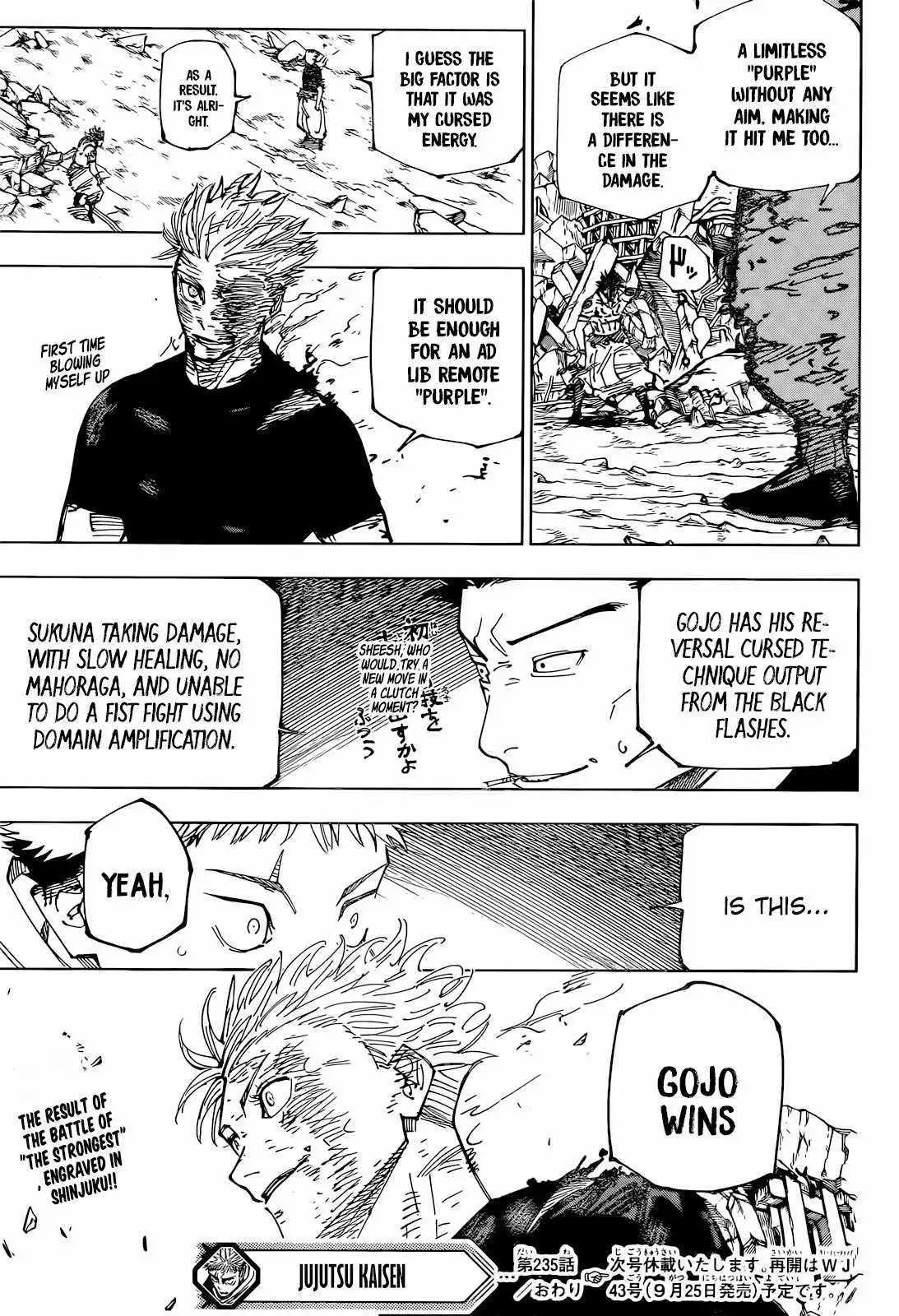 Jujutsu Kaisen (00) Chapter 235 page 19 - 
