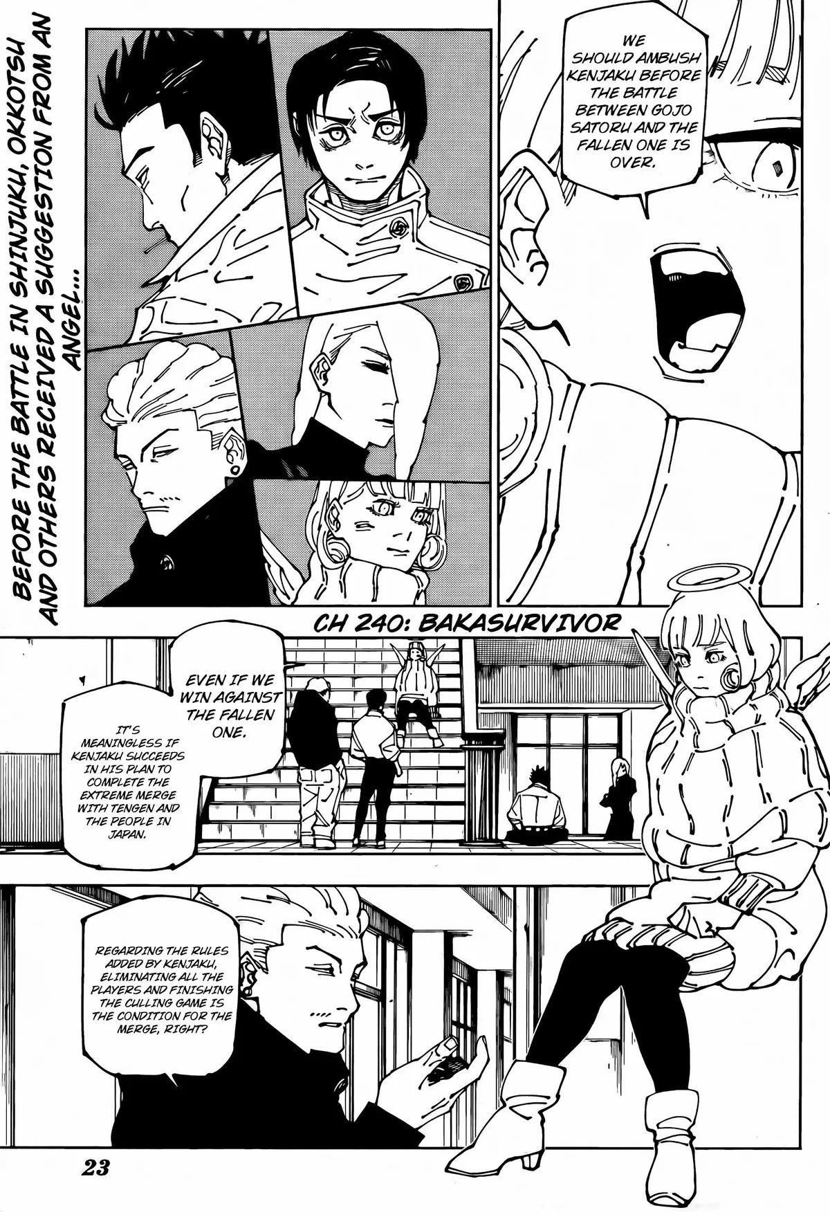 Jujutsu Kaisen (00) Chapter 240 page 1 - 