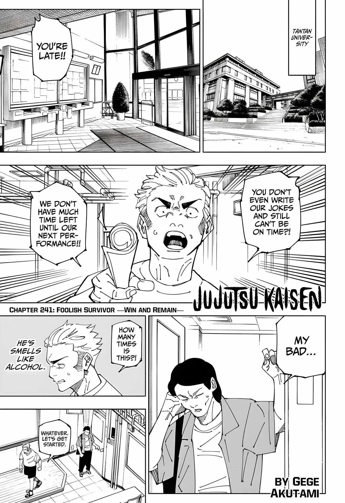 Jujutsu Kaisen (00) Chapter 241 page 1 - 