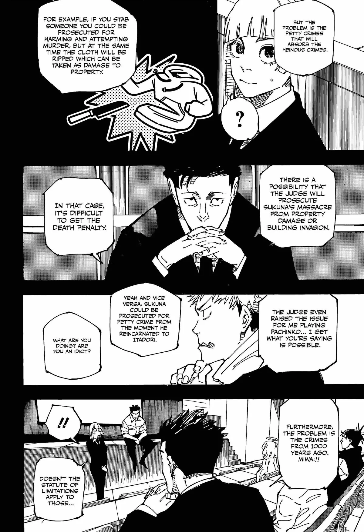Jujutsu Kaisen (00) Chapter 244 page 8 - 