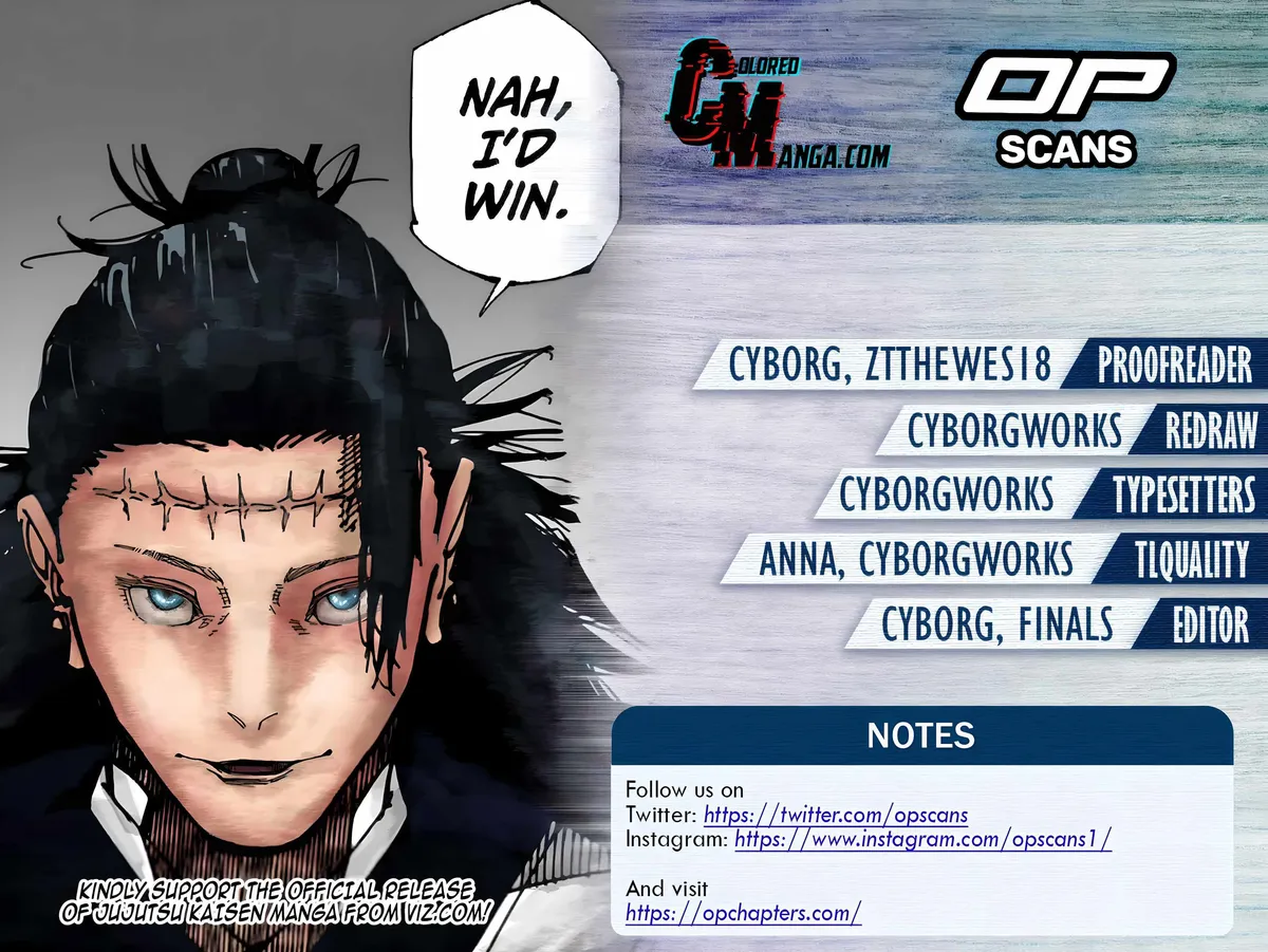 Jujutsu Kaisen (00) Chapter 247 page 20 - 