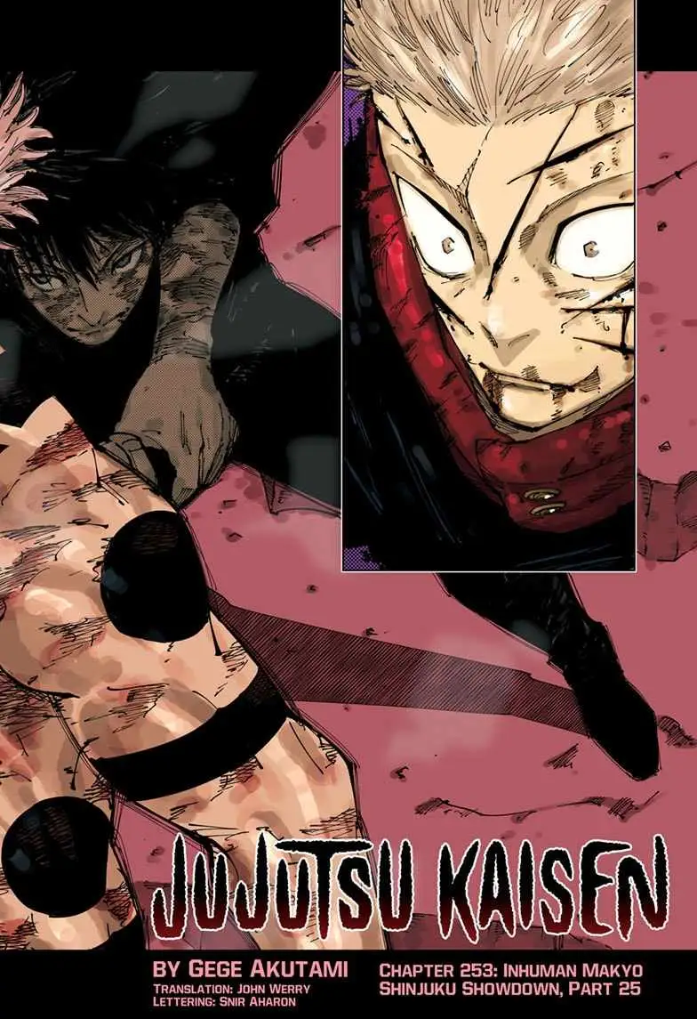 Jujutsu Kaisen (00) Chapter 253 page 1 - 