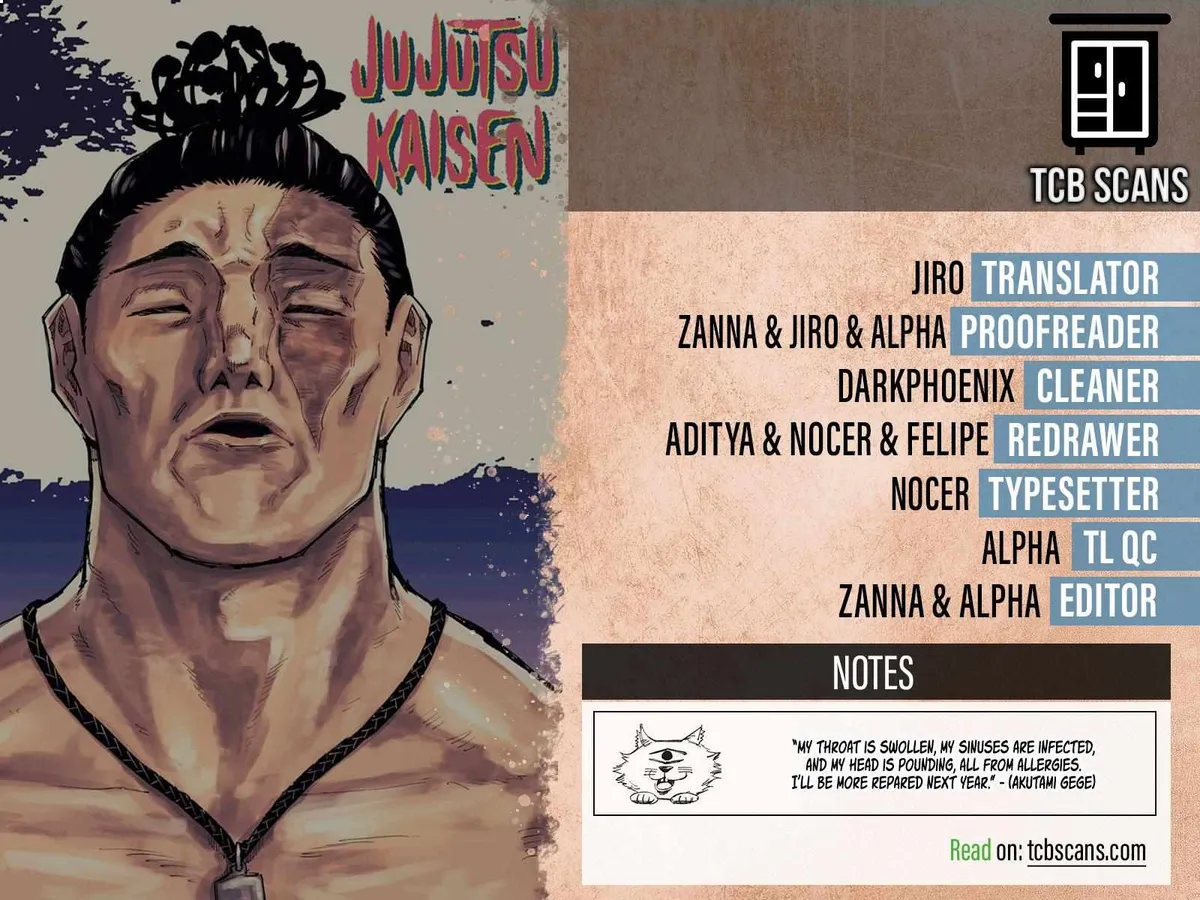 Jujutsu Kaisen (00) Chapter 255 page 2 - 