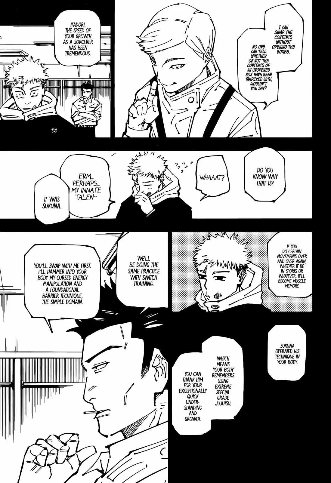 Jujutsu Kaisen (00) Chapter 258 page 8 - 
