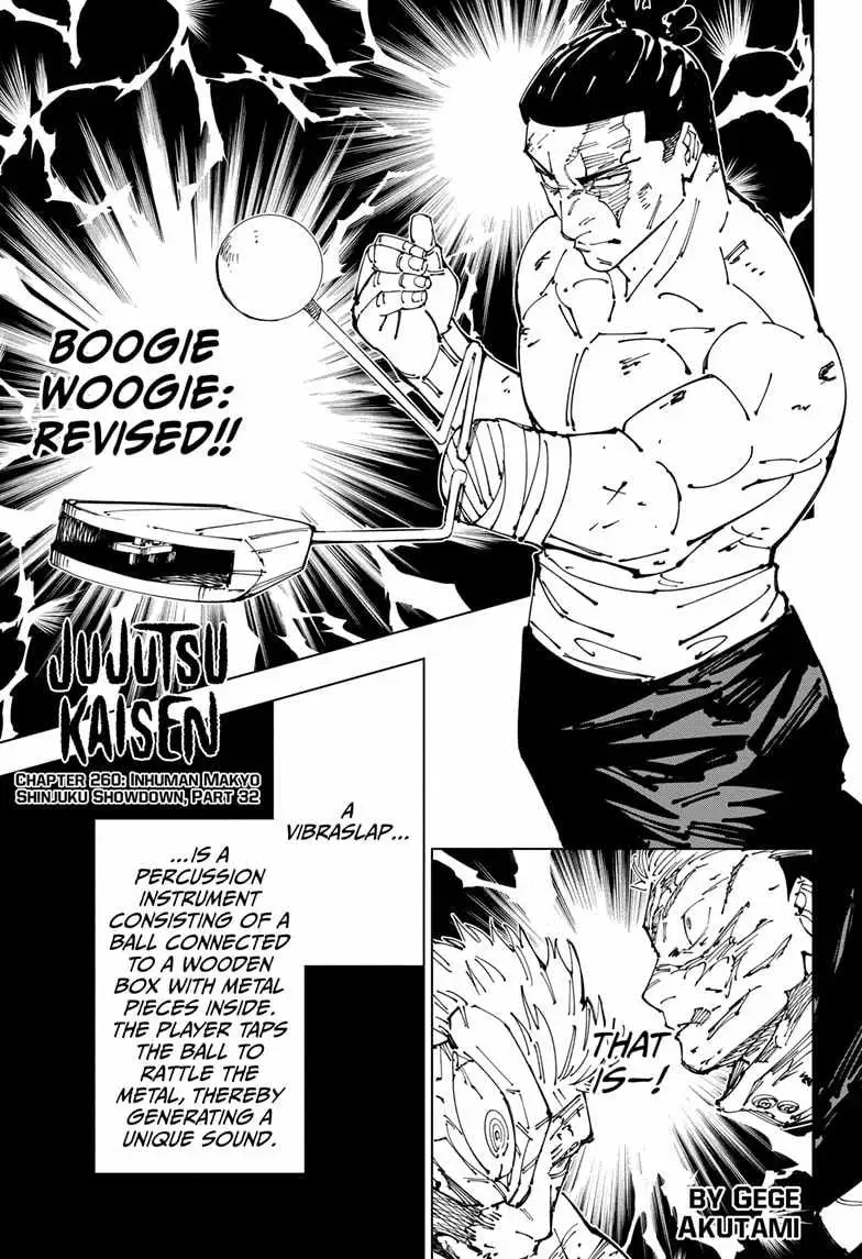 Jujutsu Kaisen (00) Chapter 260 page 1 - 