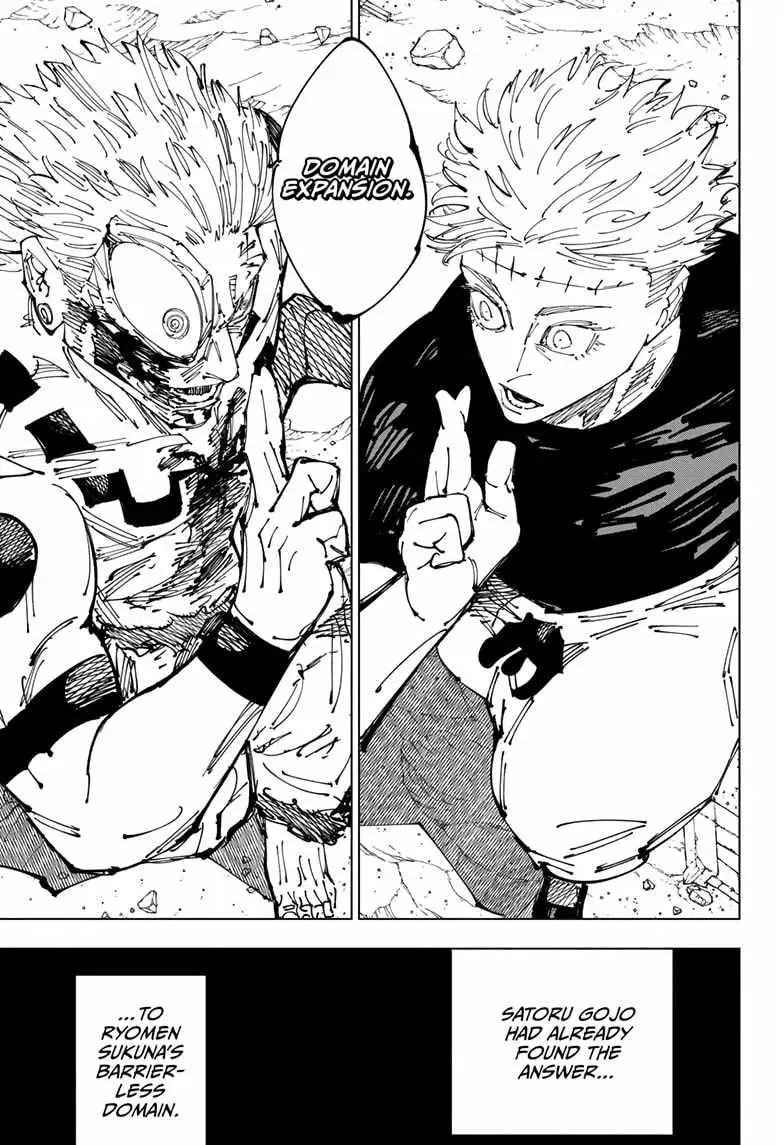 Jujutsu Kaisen (00) Chapter 261 page 17 - 