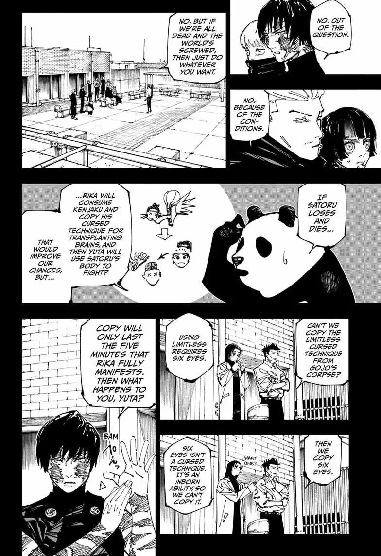 Jujutsu Kaisen (00) Chapter 261 page 6 - 