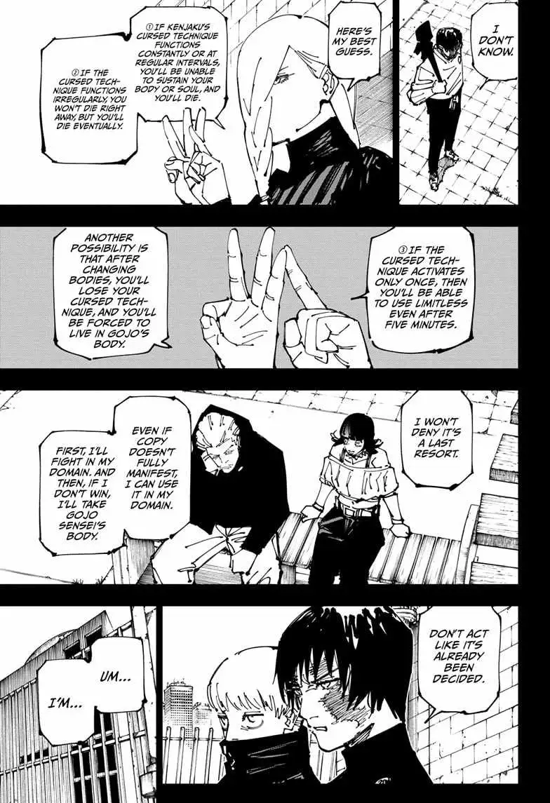 Jujutsu Kaisen (00) Chapter 261 page 7 - 