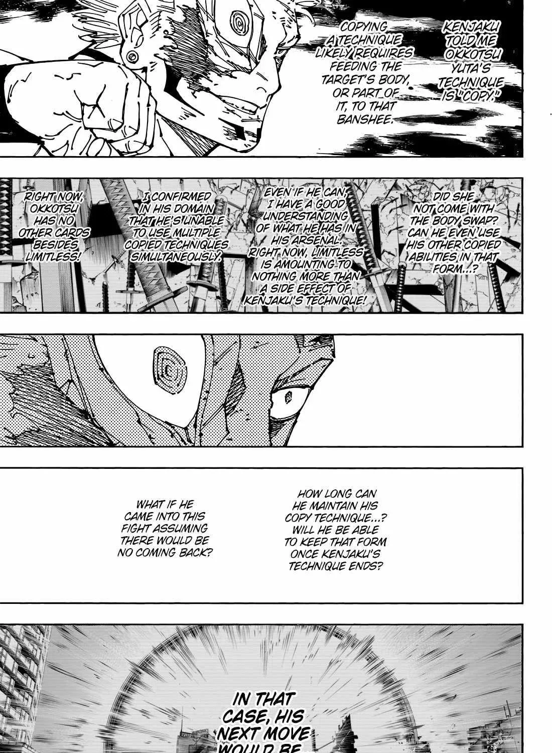 Jujutsu Kaisen (00) Chapter 262.1 page 14 - 