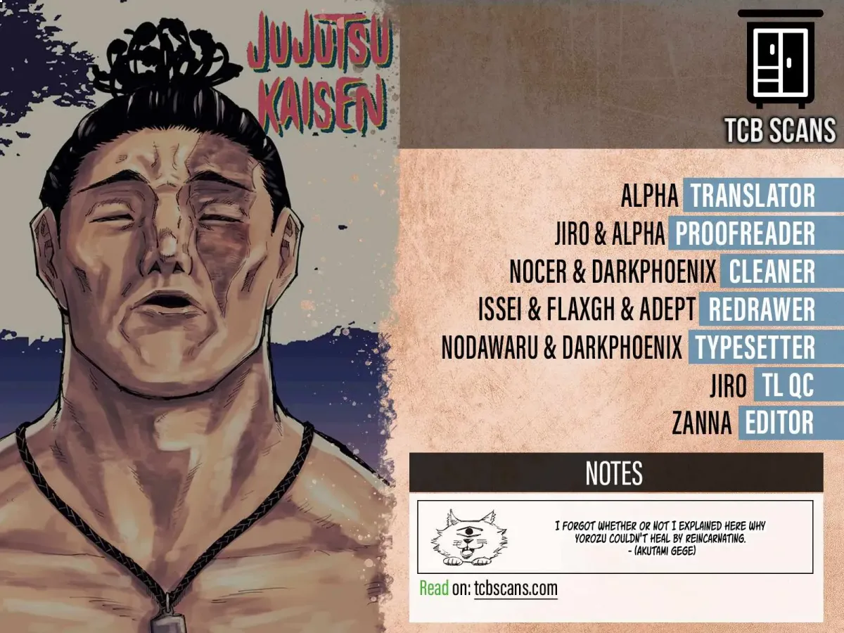 Jujutsu Kaisen (00) Chapter 262.1 page 3 - 
